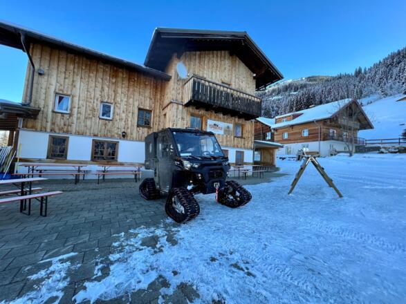 Wildentalhütte Mittelberg Winter