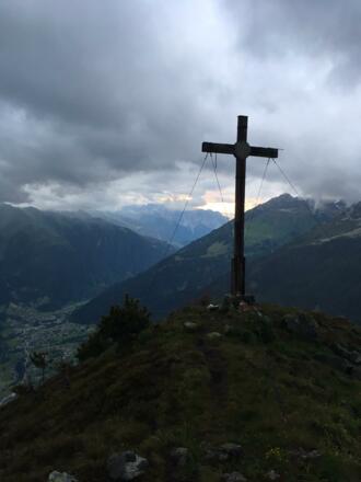 Abendstimmung am Gipfel