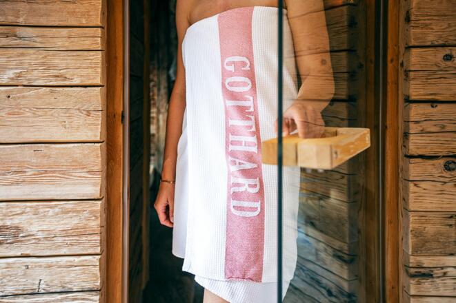 Sauna im Hotel Gotthard