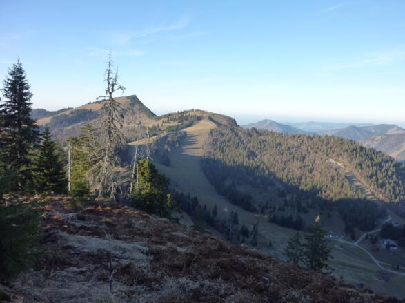 Wieserhörndl und Anzenberg vom Grobriedel aus gesehen