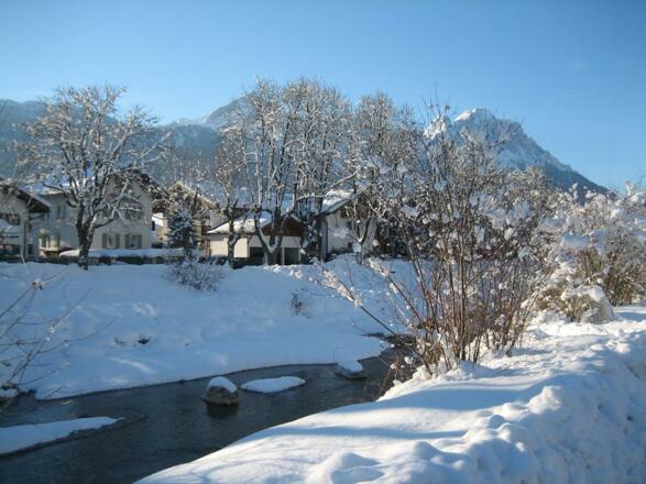 Blick vom Balkon