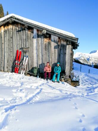 Skitouren in unserem kleinen Paradies