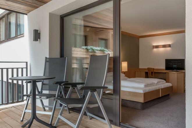 Doppelzimmer mit Balkon