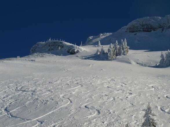 Abfahrt Hochgrat