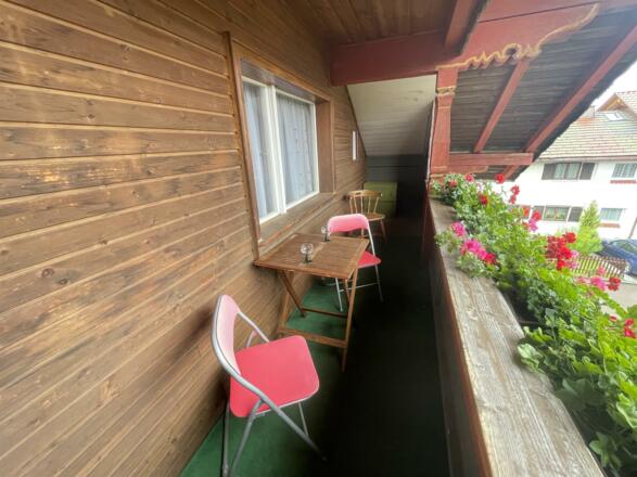 Balkon für gemütliche Stunden &quot;Ferienwohnung 1&quot;