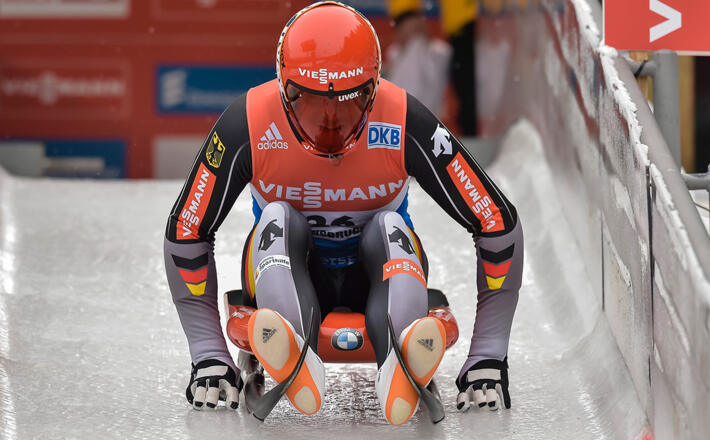 Der Rennrodler Felix Loch