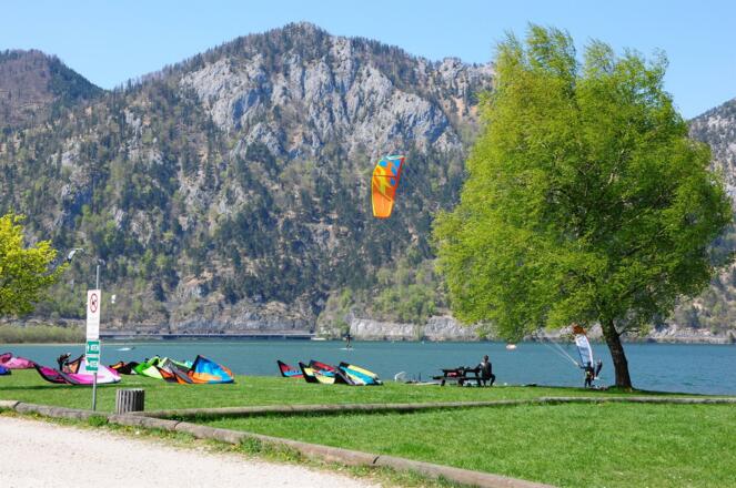 Blick zum Traunsee