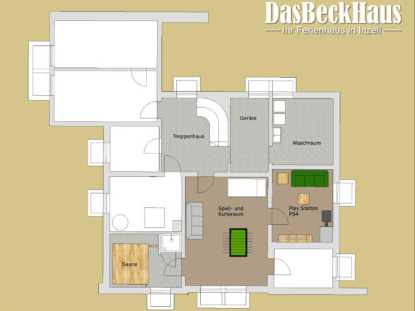 Grundriss Untergeschoss