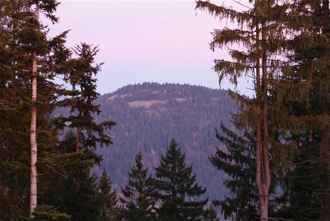 Blick vom Hadriwa-Höhenweg zur Käsplatte