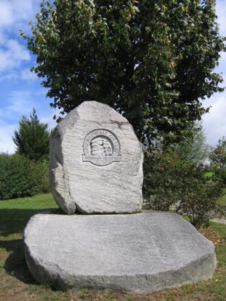 Logostein hoch