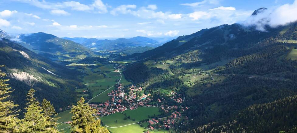 Blick auf Bayrsichzell