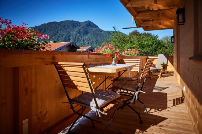 Balkon mit Ausblick