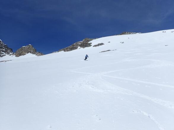 Butterfirn am Schartenhang