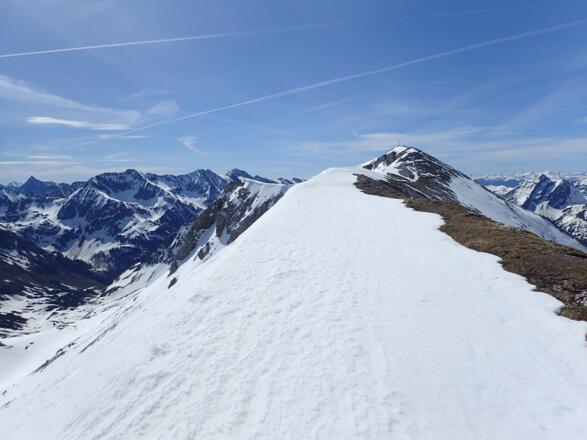 Gipfelgrat zur Lungauer Kalkspitze