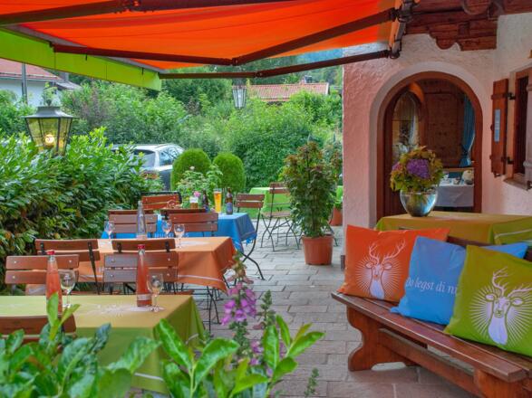 Frühstücksterrasse