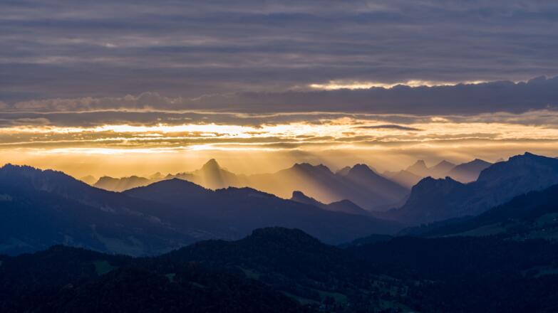 Blick vom Brüggelekopf Richtung Osten