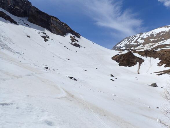 Unterhalb der Ochsenhütte