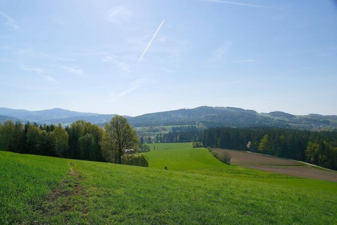Blick von Oberwachsenberg zum Buchaberg