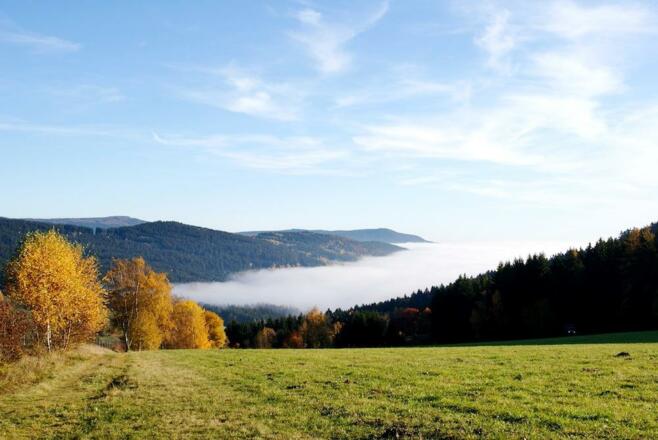 Herbstfernsicht von Maibrunn