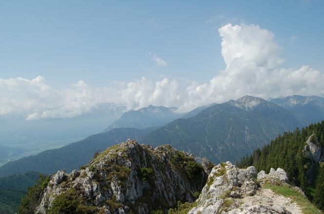 Blick vom Ettaler Manndl