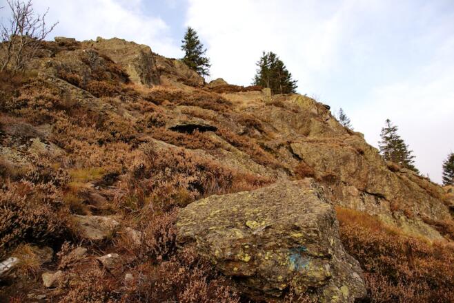 Bergblick weiter oben