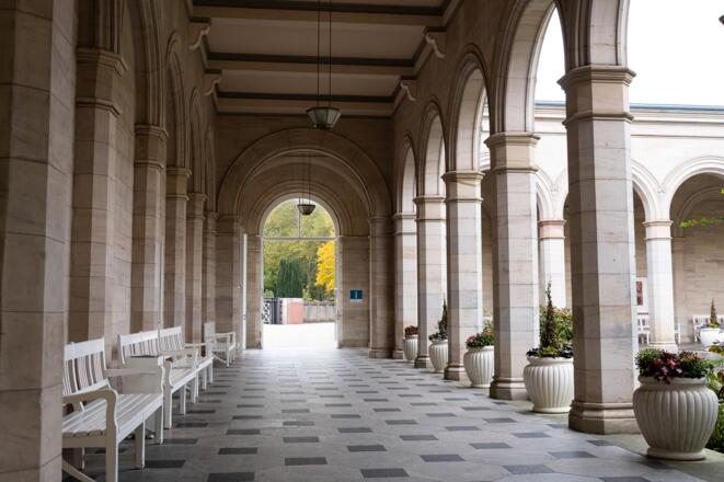 Arkadenbau im Kurgarten | Bad Kissingen
