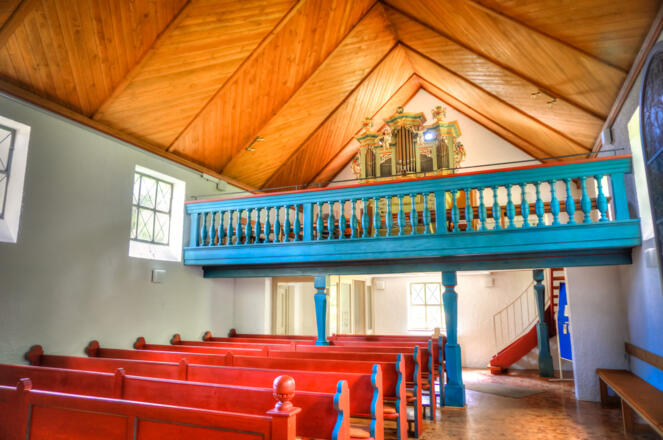 Empore und Orgel - Kilianskirche - Oettingshausen