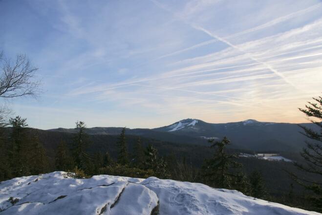 Großer und Kleiner Arber vom Lohberger Steindl