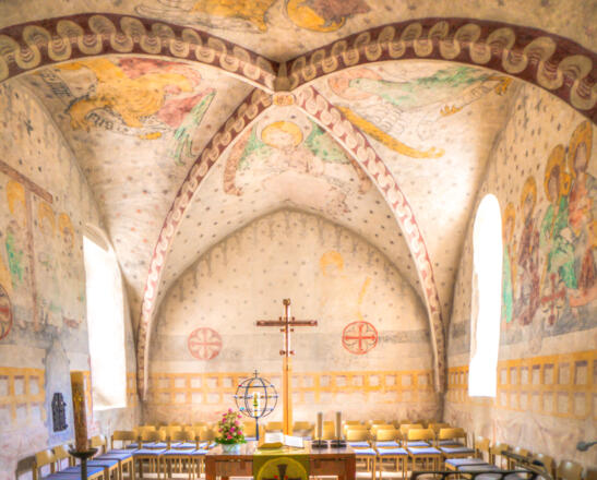 Altarraum - St. Marien - Einberg