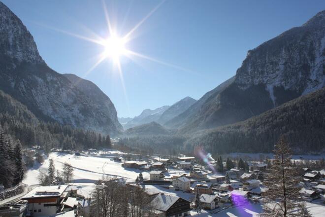 Ausblick vom Haus