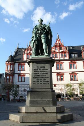 Prinz-Albert-Denkmal - Marktplatz Coburg