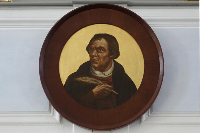 Lutherbild - Johanniskirche - Bad Rodach