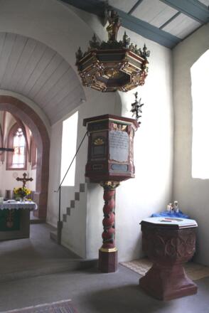 Kanzel - St. Oswald - Großwalbur