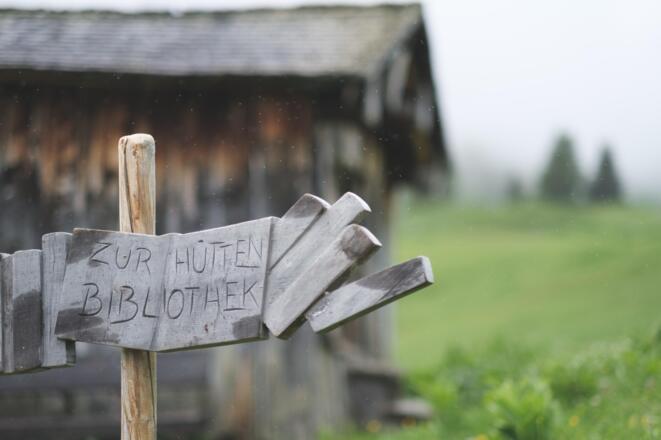 Hüttenbibliothek am Grünen Ring