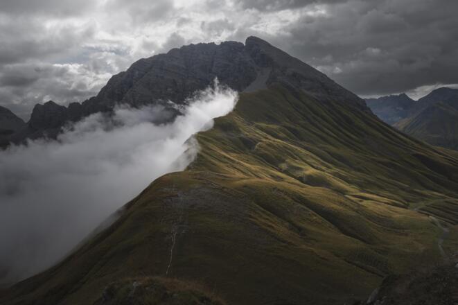 Ausblick zur Rüfispitze
