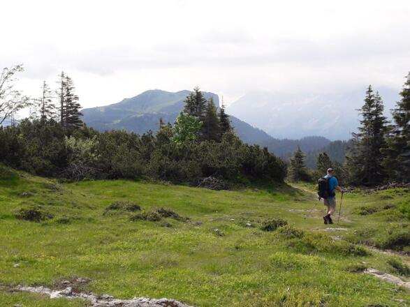 Blick zur Steinplatte