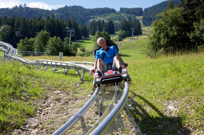 Sommerrodelbahn in Nesselwang