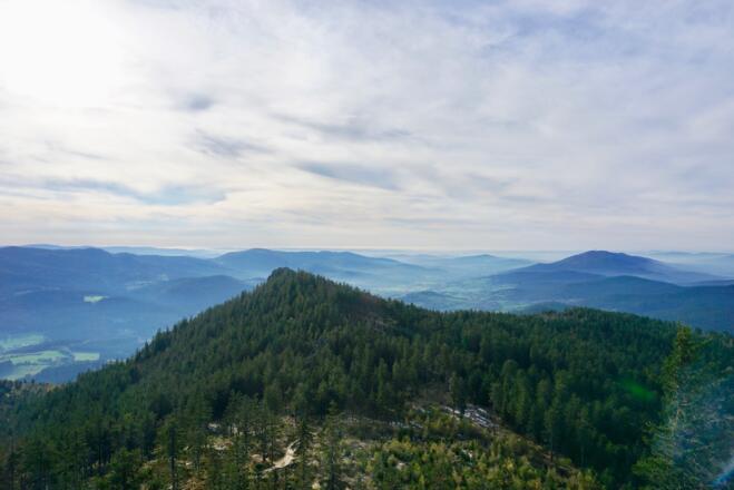 Lamer Winkel mit Kleinem Osser und Hohen Bogen