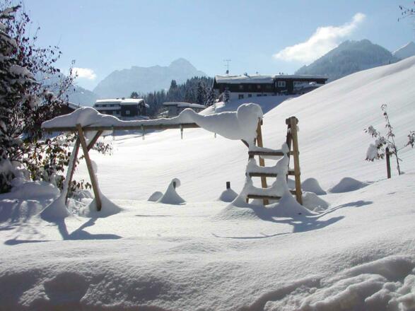 Blick Terrasse Winter