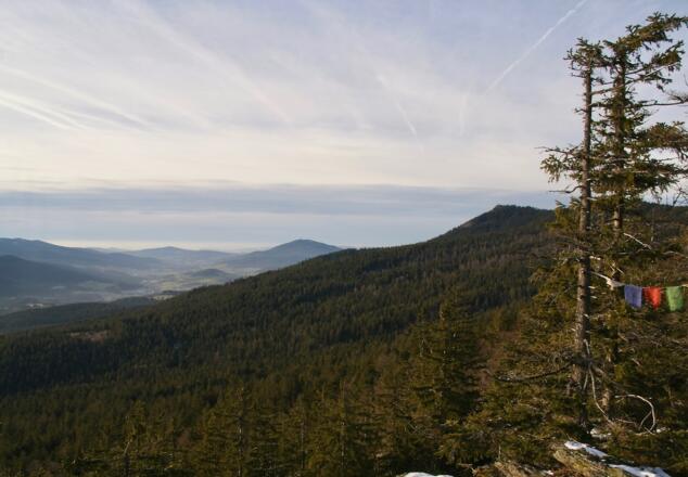Lamer Winkl und Osser vom Lohberger Steindl