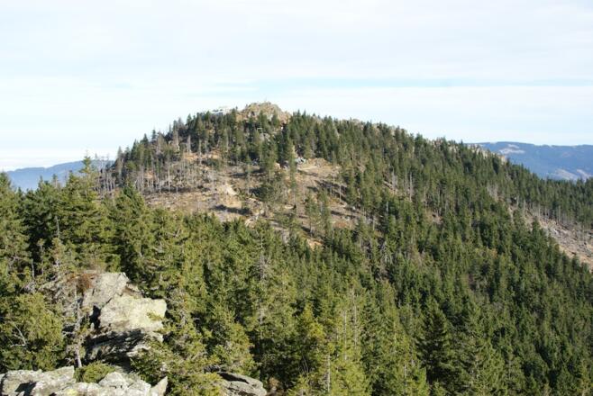 Blick zum Großen Osser