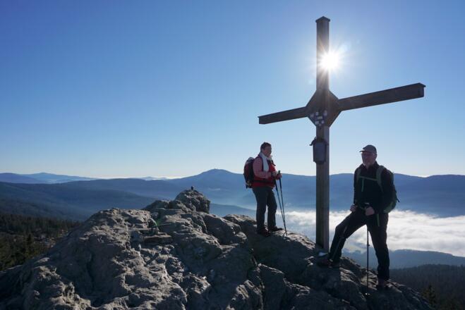 Gipfel Großer Osser