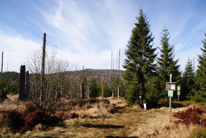 Grenzübergang "Blaue Säulen"