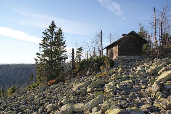 Hütte am Steinfleckberg