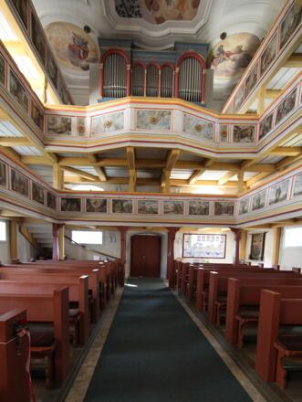 Emporen und Orgel - Michaeliskirche - Fechheim