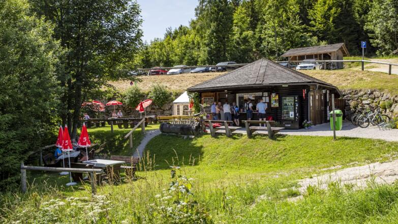 Moortreff beim Rubener Teich in Liebenau