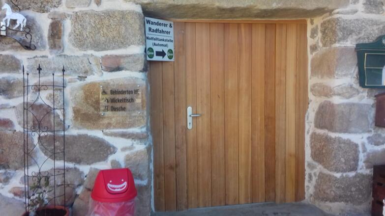 WC bei der Burgruine Prandegg