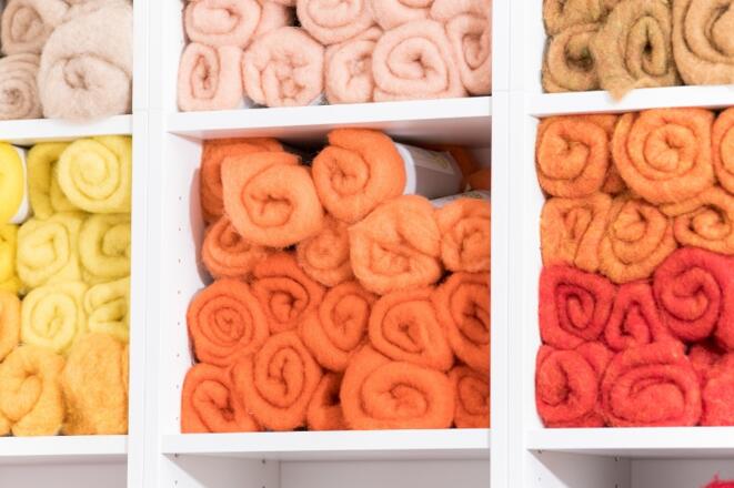 Bio-Schafschurwollprodukte