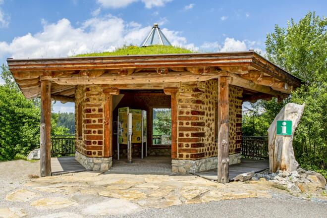 WaldReich Pavillon - Ausgangspunkt Wanderwege in St. Georgen am Walde