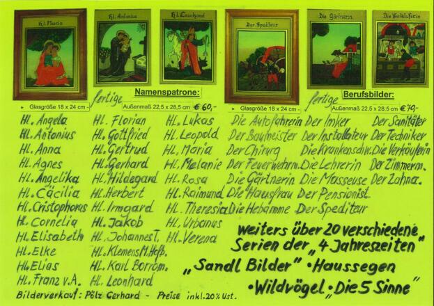 Bilder-Restabverkauf